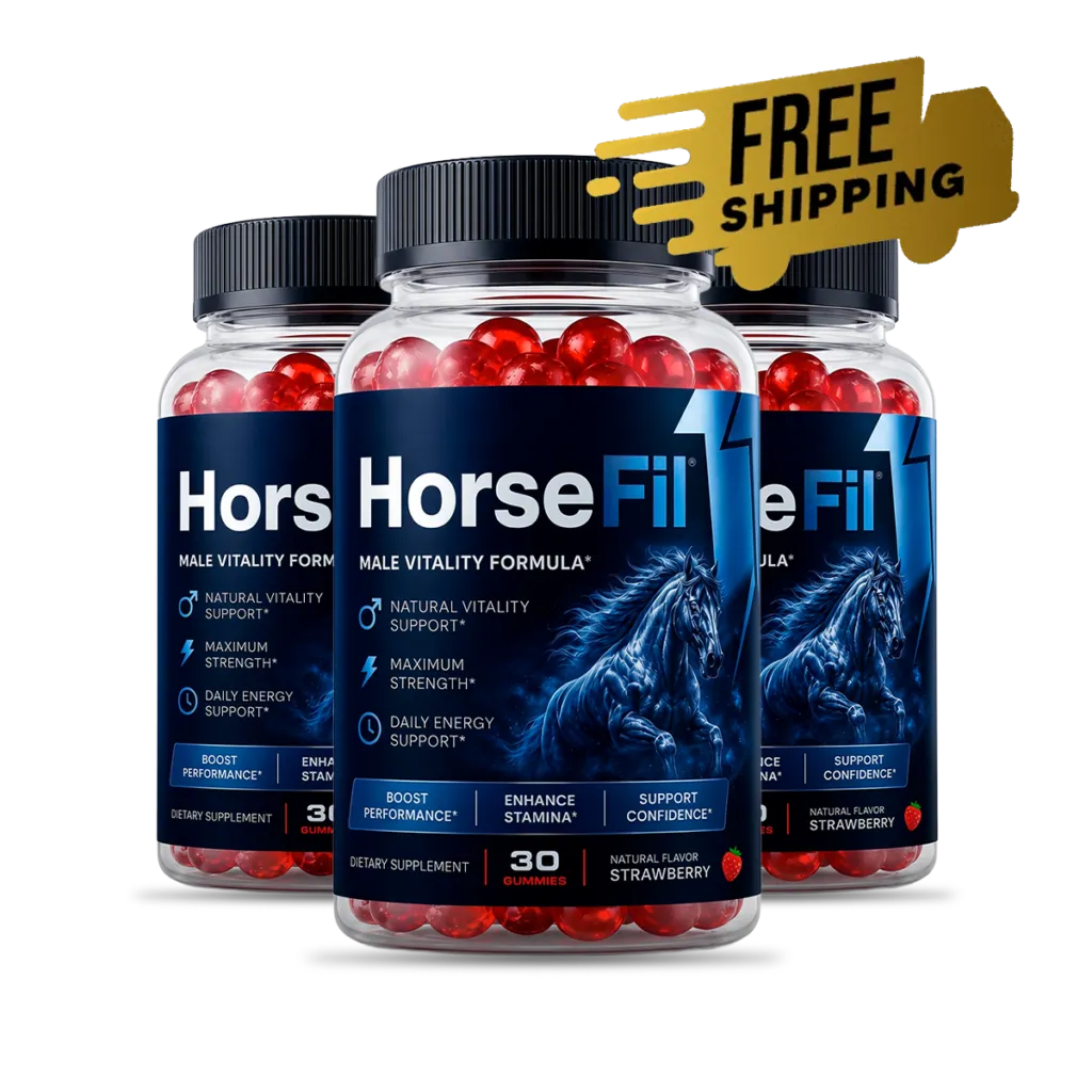 3 Bottles of HorseFil Supplement
